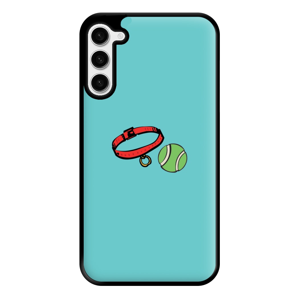 Collar and ball - Dog Patterns Phone Case for Galaxy S23 Plus