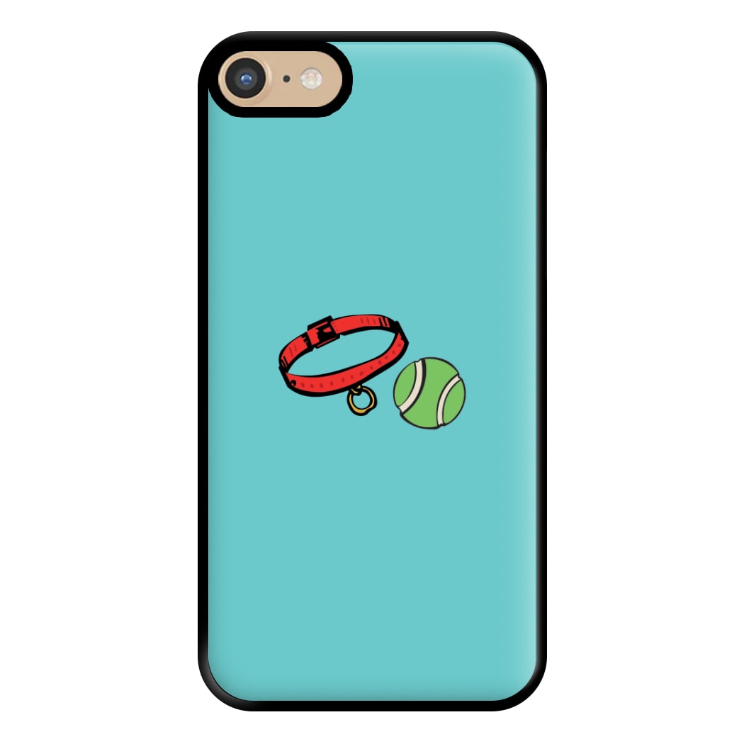 Collar and ball - Dog Patterns Phone Case for iPhone 6 / 7 / 8 / SE