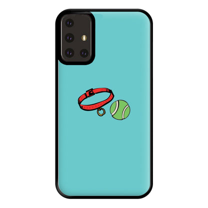 Collar and ball - Dog Patterns Phone Case for Galaxy A71