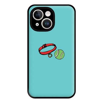 Collar and ball - Dog Patterns Phone Case for iPhone 14 Plus