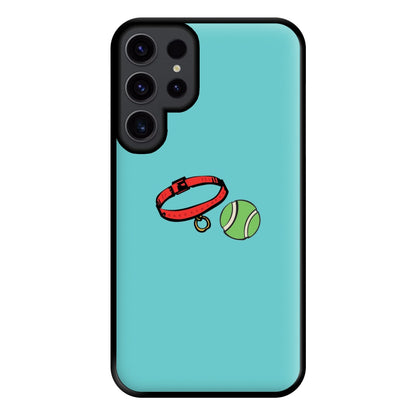 Collar and ball - Dog Patterns Phone Case for Galaxy S23 Ultra