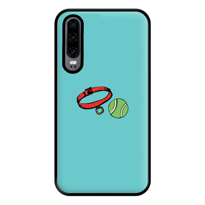 Collar and ball - Dog Patterns Phone Case for Huawei P30