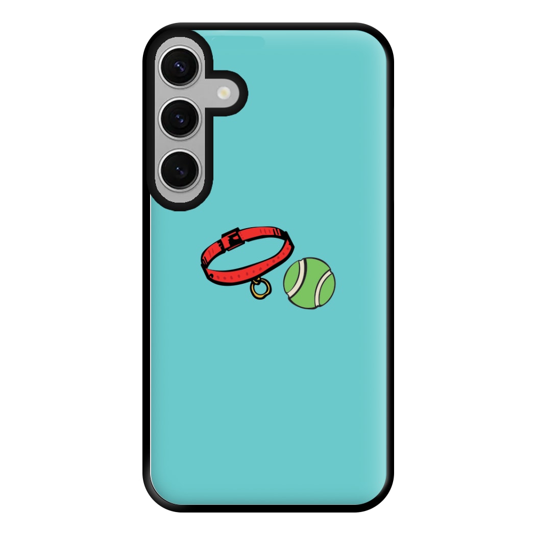 Collar and ball - Dog Patterns Phone Case for Galaxy S24FE