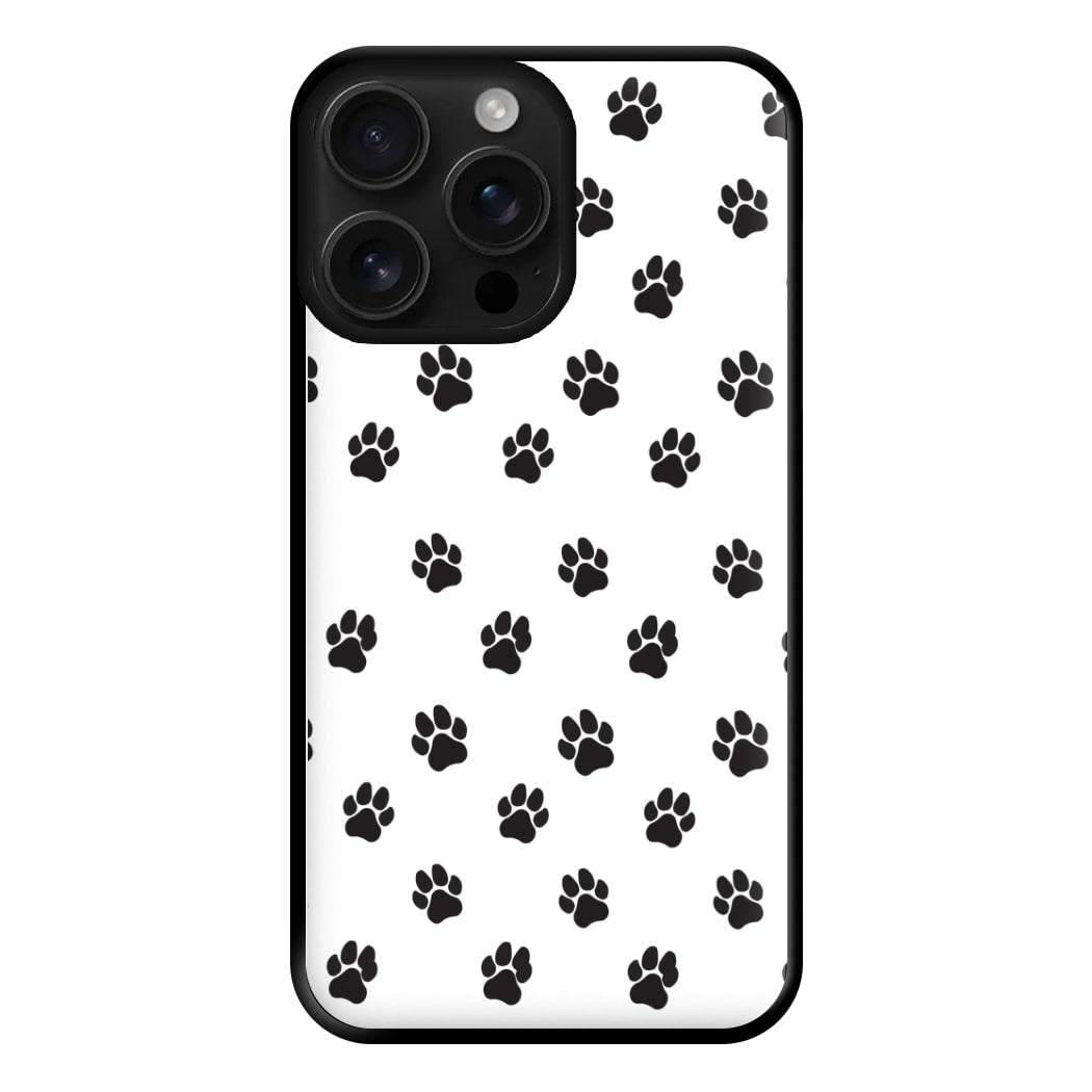 Paw pattern - Dog Patterns Phone Case for iPhone 16 Pro Max