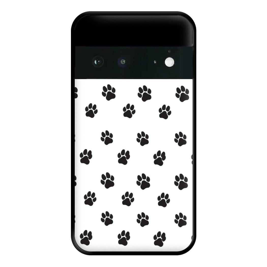 Paw pattern - Dog Patterns Phone Case for Google Pixel 6a