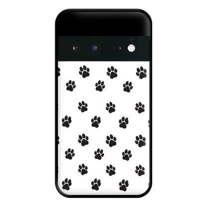 Paw pattern - Dog Patterns Phone Case for Google Pixel 6a