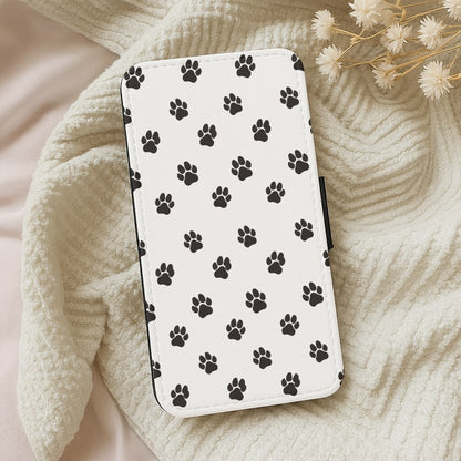 Paw pattern - Dog Patterns Wallet Phone Case