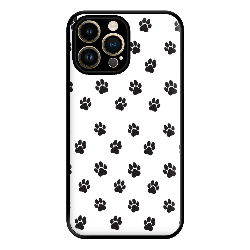 Paw pattern - Dog Patterns Phone Case for iPhone 14 Pro Max