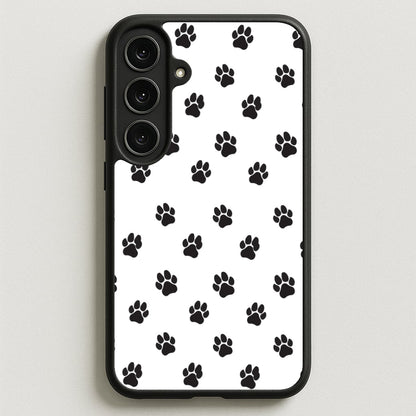 Paw pattern - Dog Patterns Phone Case for Galaxy S25FE