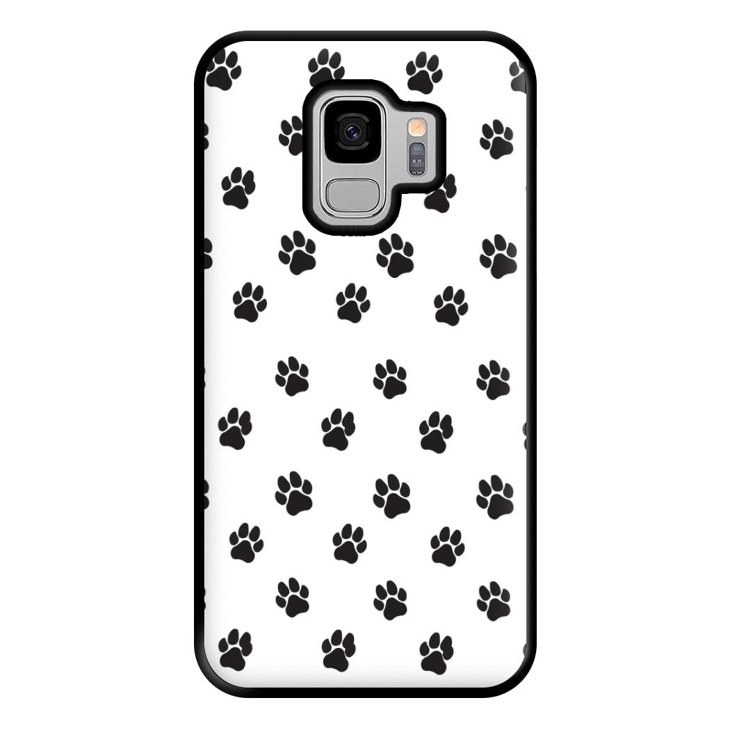 Paw pattern - Dog Patterns Phone Case for Galaxy S9 Plus