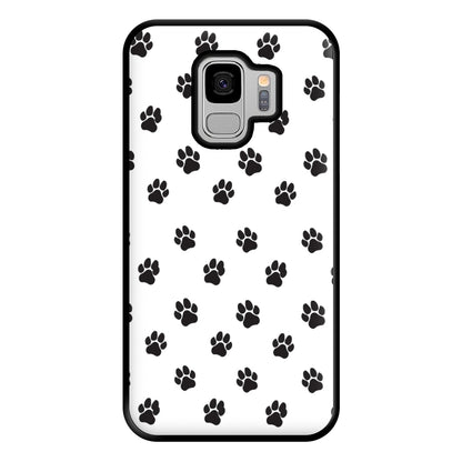 Paw pattern - Dog Patterns Phone Case for Galaxy S9 Plus