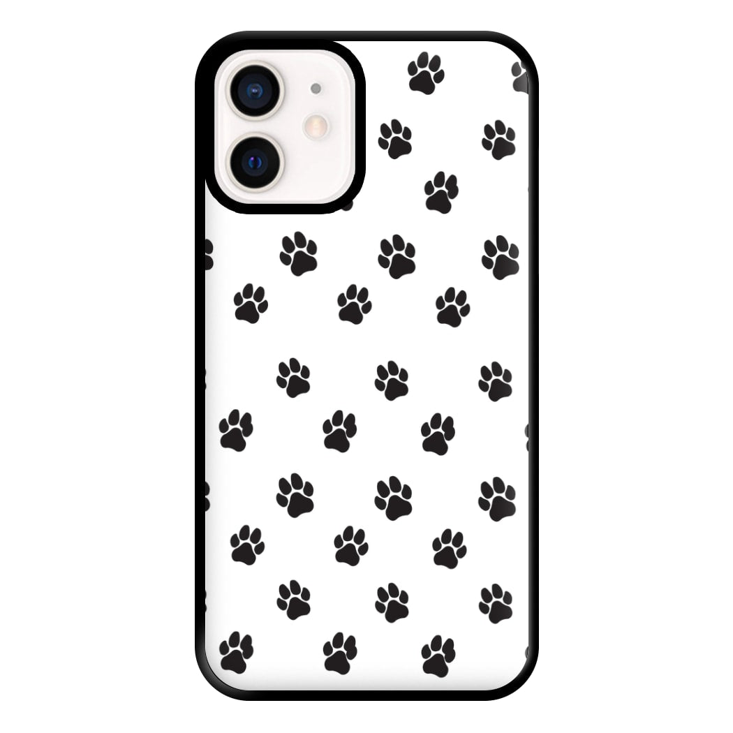 Paw pattern - Dog Patterns Phone Case for iPhone 12 Mini