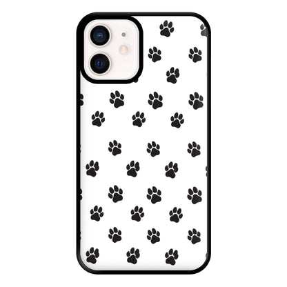 Paw pattern - Dog Patterns Phone Case for iPhone 12 Mini