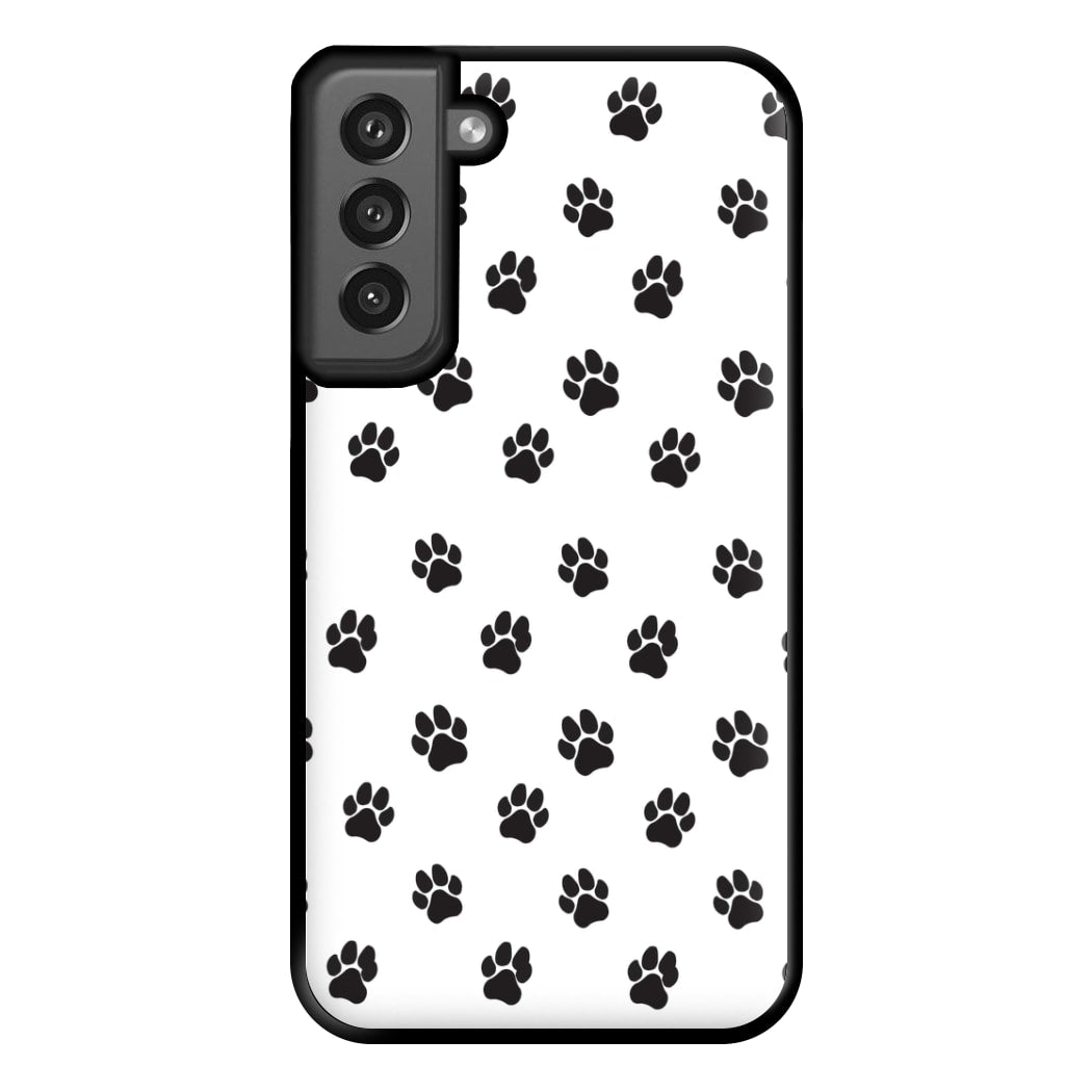 Paw pattern - Dog Patterns Phone Case for Galaxy S21FE