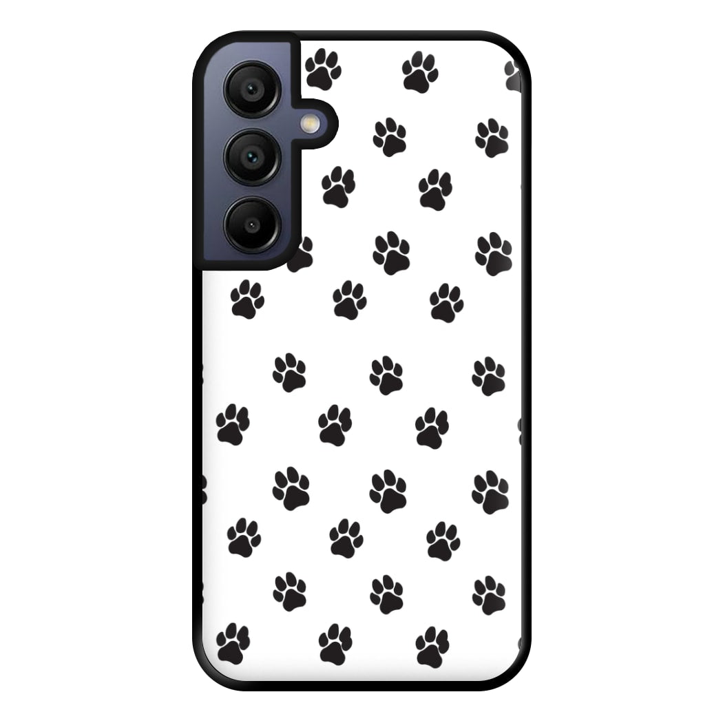 Paw pattern - Dog Patterns Phone Case for Galaxy A15