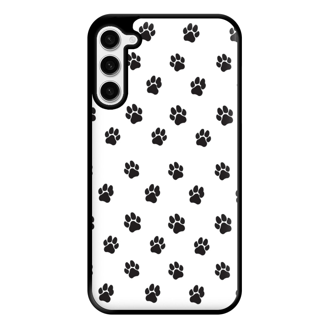 Paw pattern - Dog Patterns Phone Case for Galaxy S23 Plus