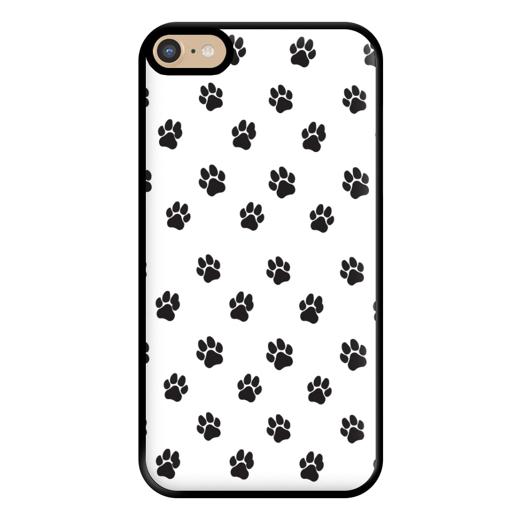 Paw pattern - Dog Patterns Phone Case for iPhone 6 Plus / 7 Plus / 8 Plus