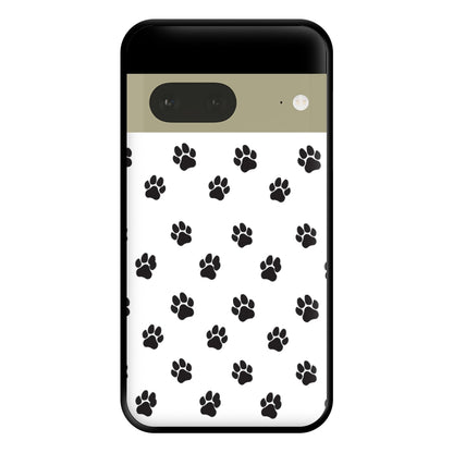 Paw pattern - Dog Patterns Phone Case for Google Pixel 7a