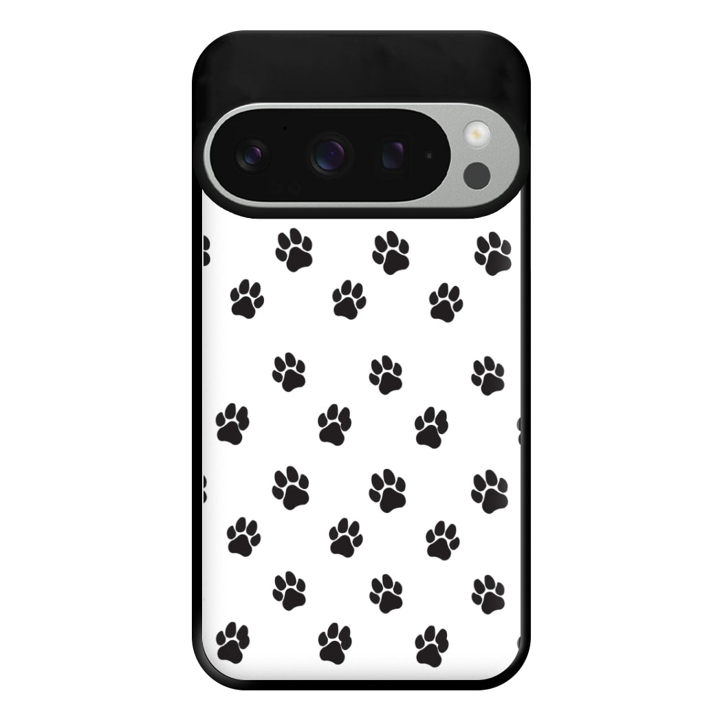 Paw pattern - Dog Patterns Phone Case for Google Pixel 9 Pro XL