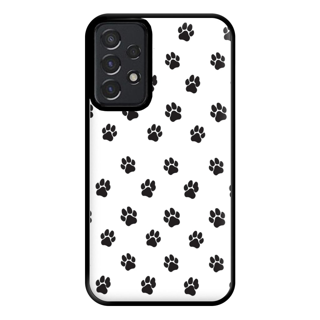 Paw pattern - Dog Patterns Phone Case for Galaxy A52 / A52s