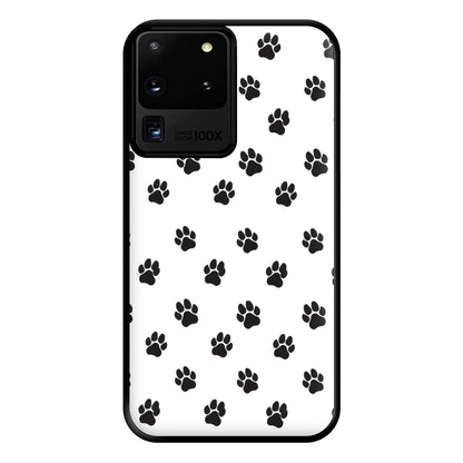 Paw pattern - Dog Patterns Phone Case for Galaxy S20 Ultra