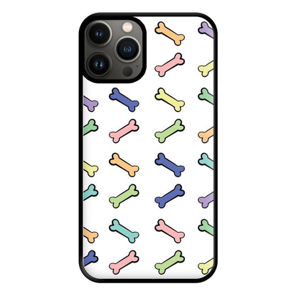 Multi colour bones - Dog Patterns Phone Case for iPhone 11 Pro Max