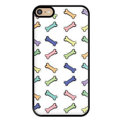 Multi colour bones - Dog Patterns Phone Case for iPhone 6 Plus / 7 Plus / 8 Plus