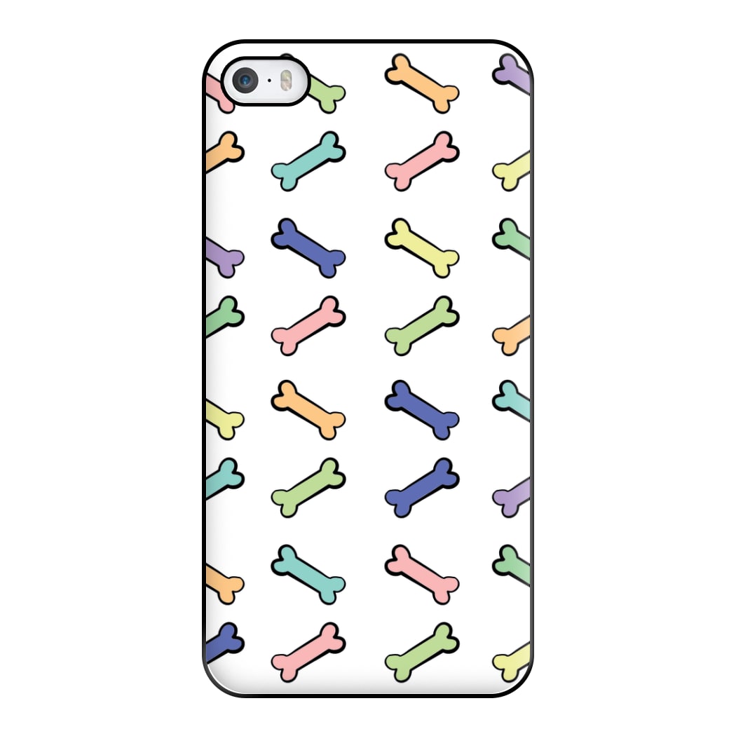 Multi colour bones - Dog Patterns Phone Case for iPhone 5 / 5s / SE 2016