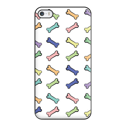 Multi colour bones - Dog Patterns Phone Case for iPhone 5 / 5s / SE 2016