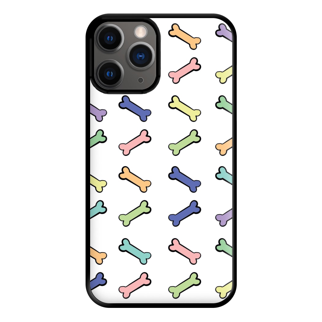 Multi colour bones - Dog Patterns Phone Case for iPhone 12 Pro Max