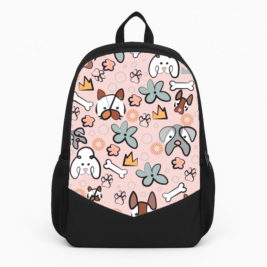 Bones and dogs - Dog Patterns Backpack