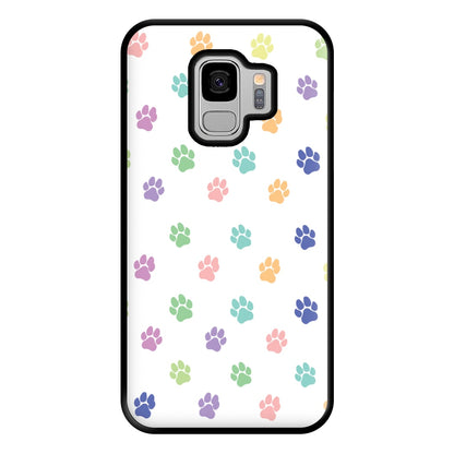 Coloured patterns - Dog Patterns Phone Case for Galaxy S9 Plus