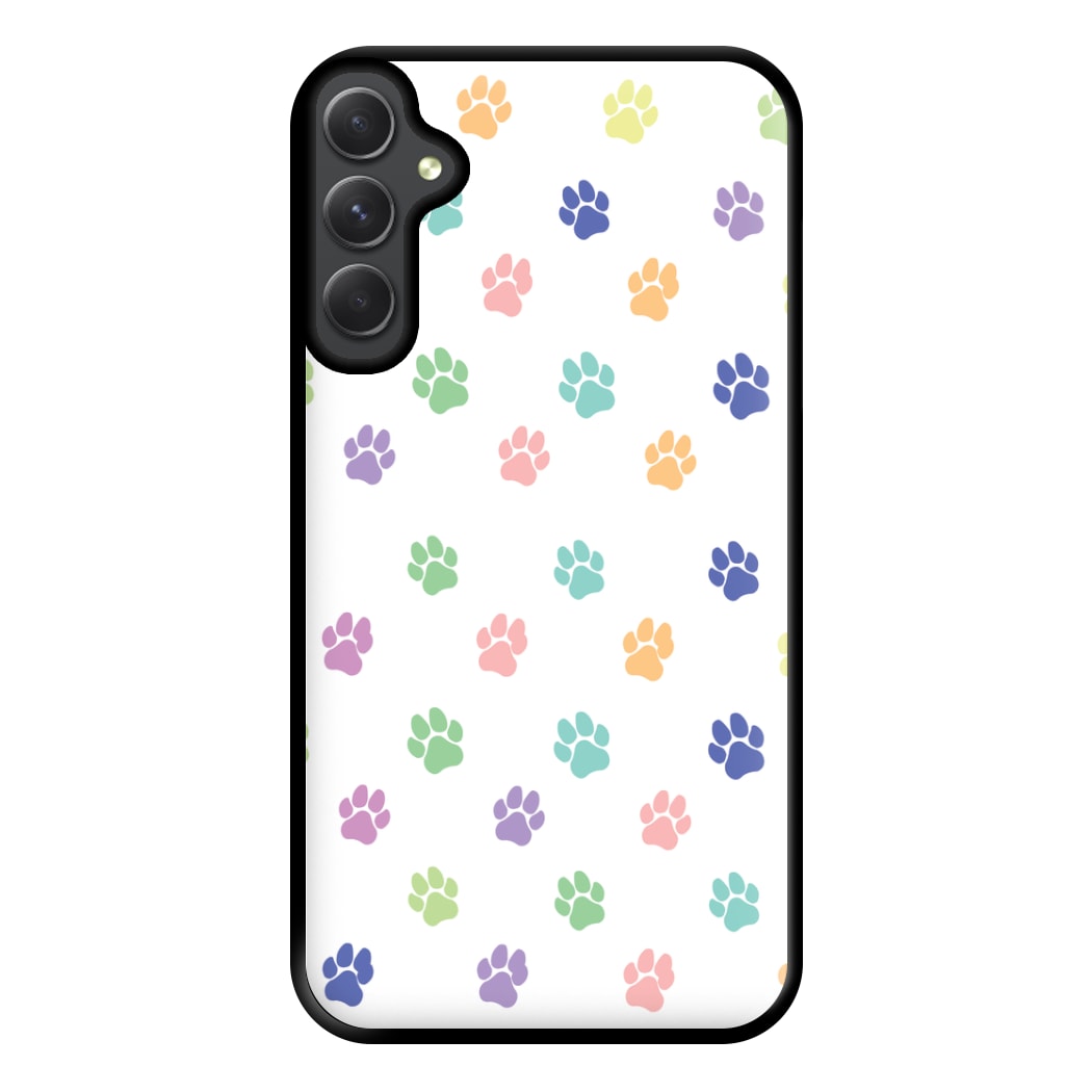 Coloured patterns - Dog Patterns Phone Case for Galaxy A14