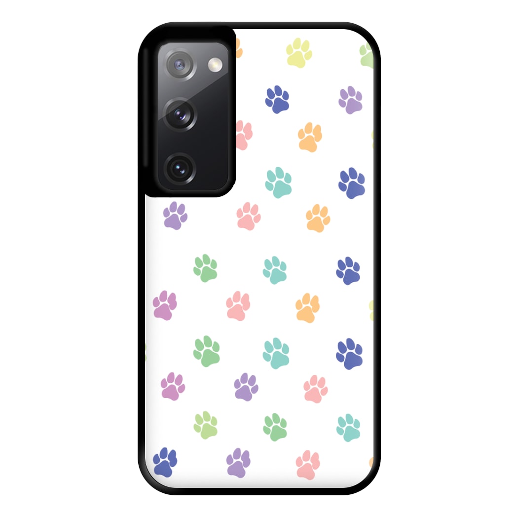 Coloured patterns - Dog Patterns Phone Case for Galaxy S20FE