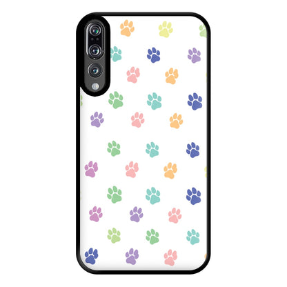 Coloured patterns - Dog Patterns Phone Case for Huawei P20 Pro