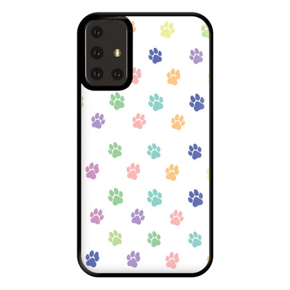 Coloured patterns - Dog Patterns Phone Case for Galaxy A71