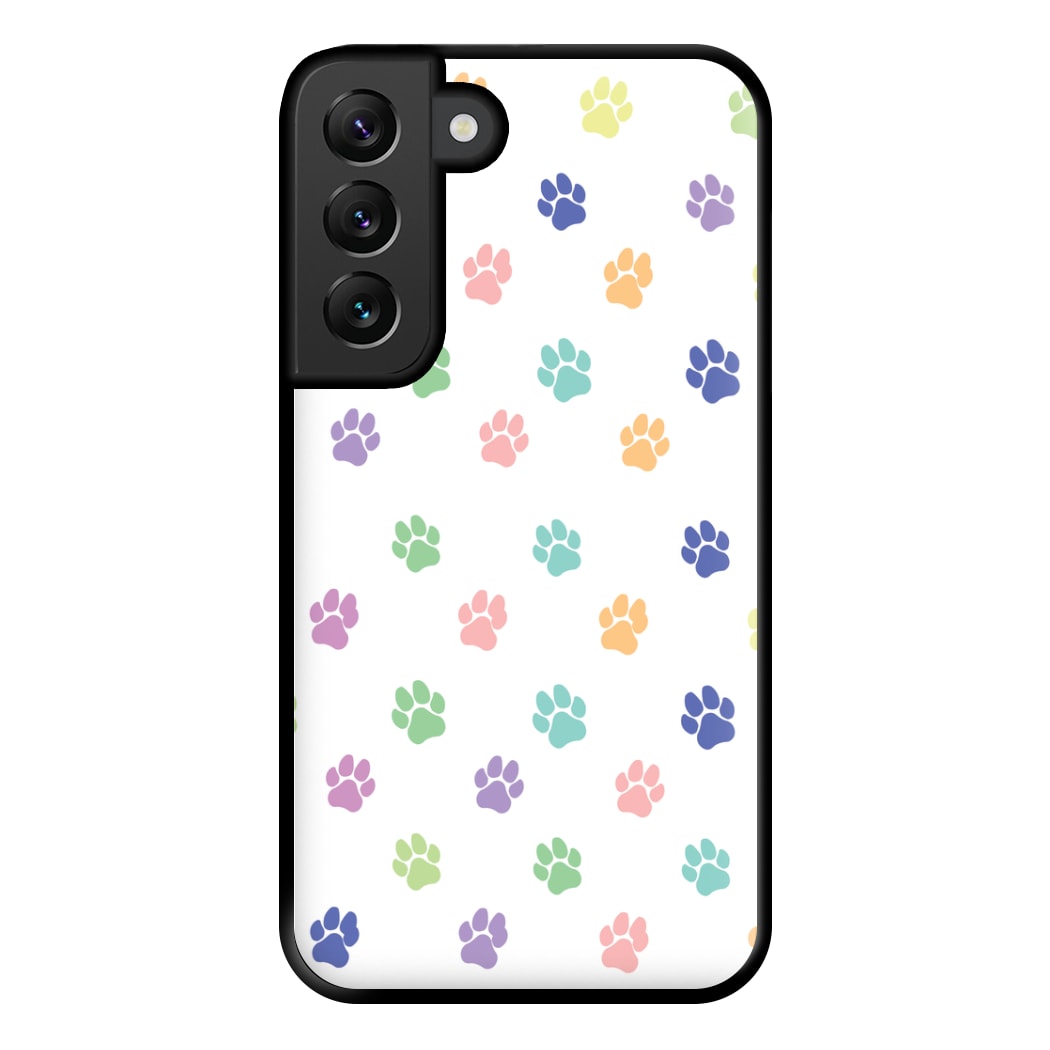 Coloured patterns - Dog Patterns Phone Case for Galaxy S22 Plus