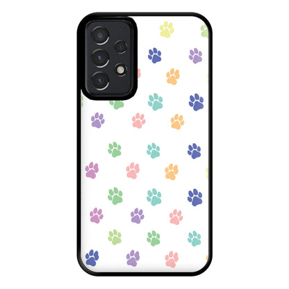 Coloured patterns - Dog Patterns Phone Case for Galaxy A52 / A52s