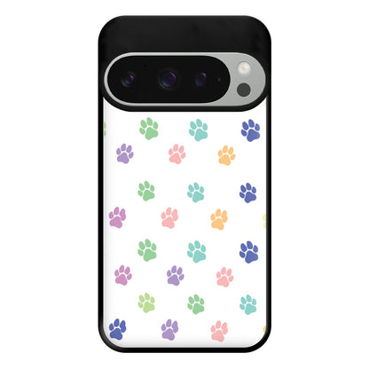 Coloured patterns - Dog Patterns Phone Case for Google Pixel 9 Pro XL