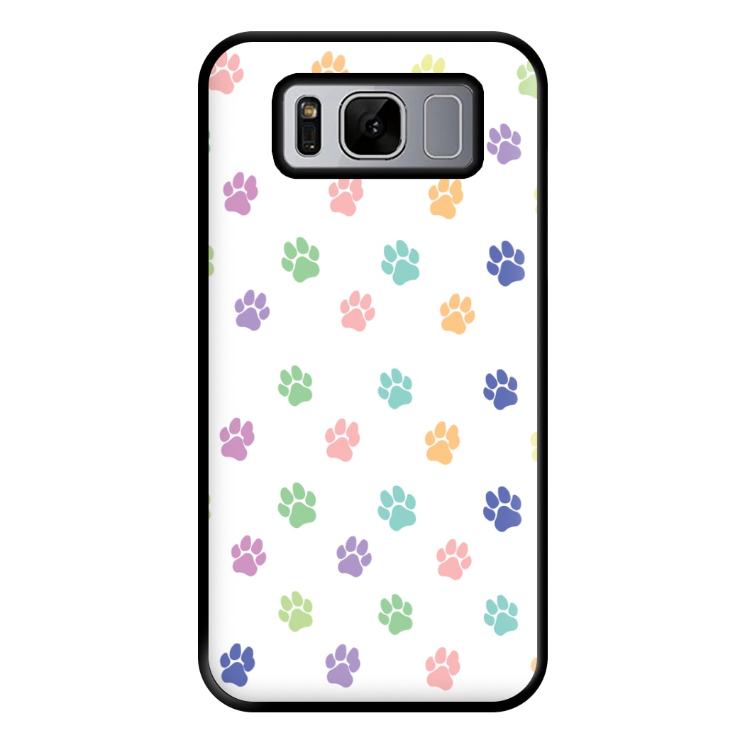 Coloured patterns - Dog Patterns Phone Case for Galaxy S8 Plus