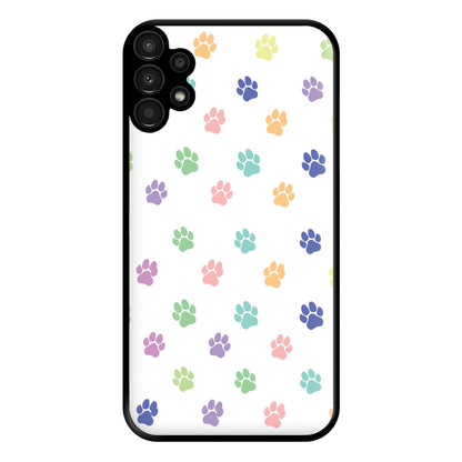 Coloured patterns - Dog Patterns Phone Case for Galaxy A13