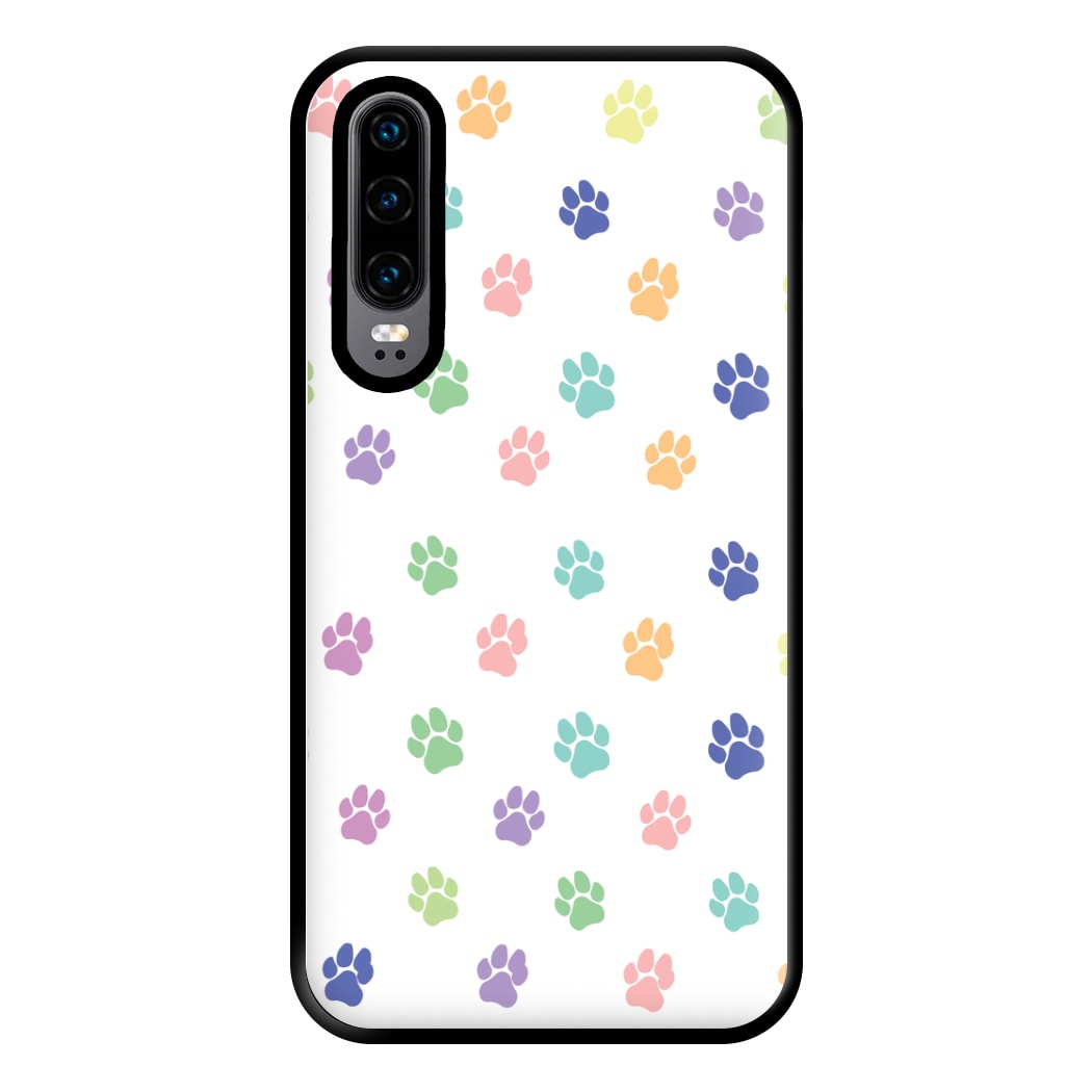 Coloured patterns - Dog Patterns Phone Case for Huawei P30