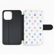 Coloured patterns - Dog Patterns Flip / Wallet Phone Case 2