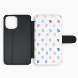 Coloured patterns - Dog Patterns Flip Phone Case