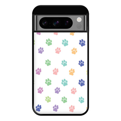 Coloured patterns - Dog Patterns Phone Case for Google Pixel 8 Pro