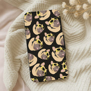 Frenchie With Goggles Pattern Flip / Wallet Phone Case 5