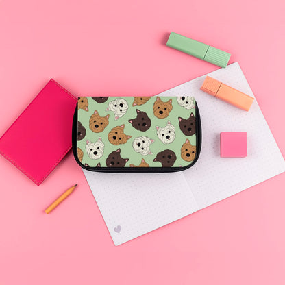 Border Terrier Pattern Pencil Case