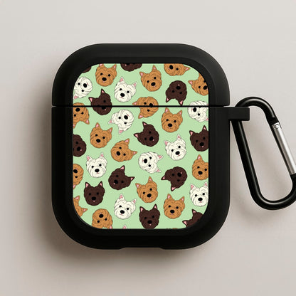 Border Terrier Pattern AirPods Case