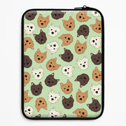 Border Terrier Pattern Laptop Sleeve 2