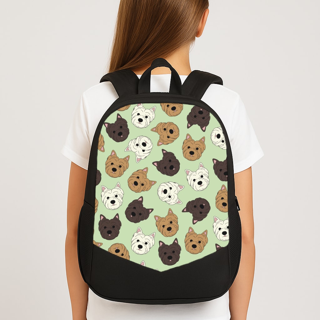 Border Terrier Pattern Backpack